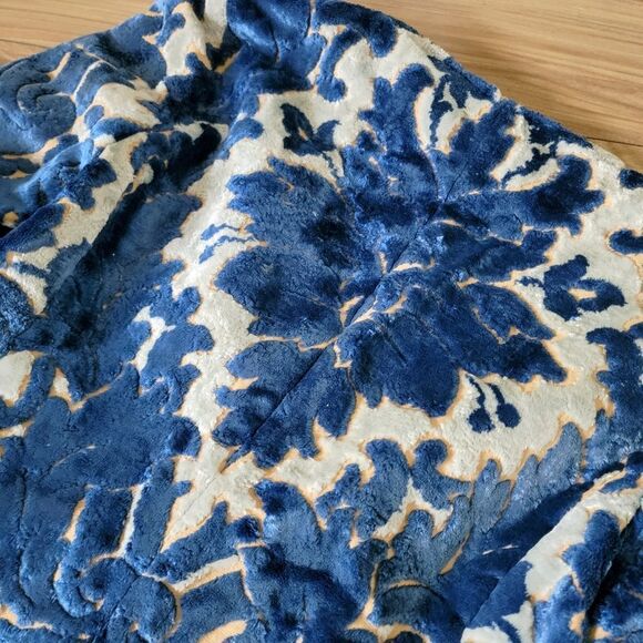 Bakchic Eyes of Nedjma Floral Brocade Velvet Wrap Jacket Blazer - Picture 11 of 12